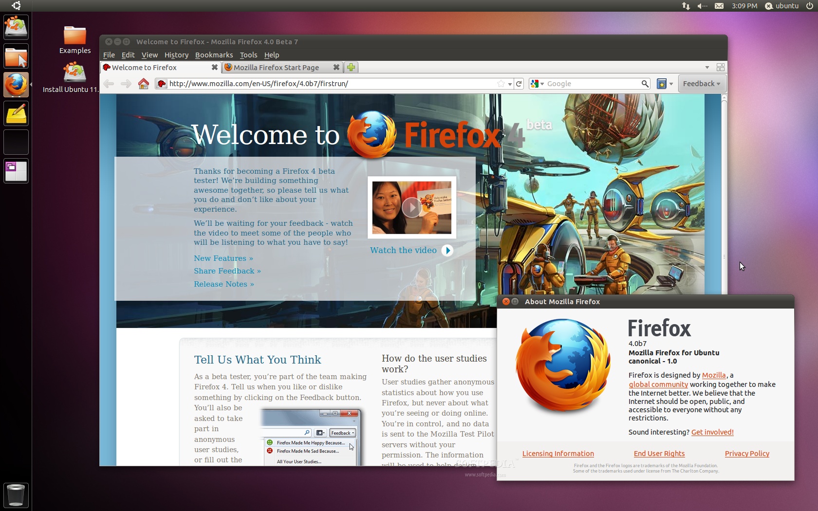Firefox 4 Ubuntu
