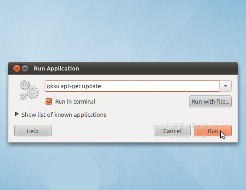 Скриншот добавления и обновления репозитория в Ubuntu