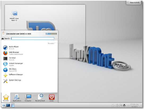 Linux Mint 13 RC KDE Edition Has Been Relea