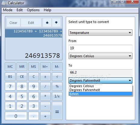 Windows 7 Big Calculator Gadget For Vista