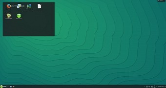 openSUSE 13.2 Beta área de trabalho