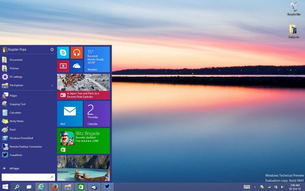windows 10 start menu not opening fall creators update