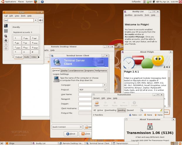Ubuntu 8.04, in the old days