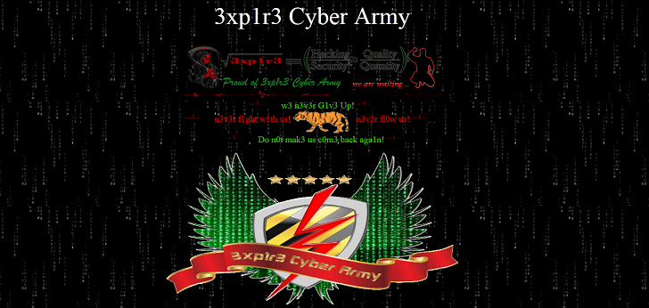 Image posted by Bangladeshi hackers on 1,700 sites