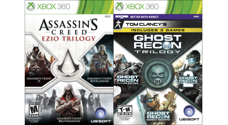 Assassin's Creed Ezio Trilogy and Ghost Recon Trilogy Coming to Xbox 