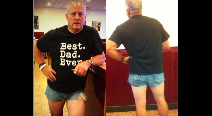 Cruel Embarrassing Dad Wears Cutoff Shorts To Teach Teenage Daughter A Lesson Softpedia