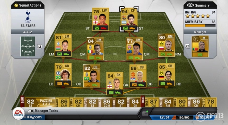 Best FIFA 13 Ultimate Team