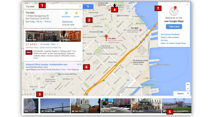 Google Maps обзаведется новым интерфейсом