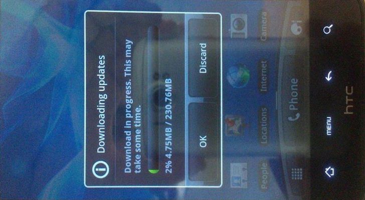Htc desire android 2.3 update india