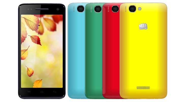 Micromax Canvas 2 Colours Goes on Sale in In