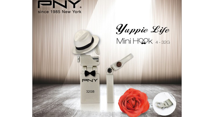 PNY Announces New Mini Hook Attache USB 3.0 Stick - Softpedia