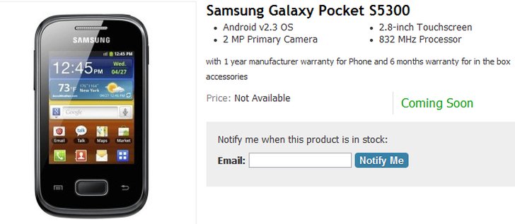 Samsung Galaxy Pocket Neo Duos Gt S5312 Coming Soon To India | Apps ...