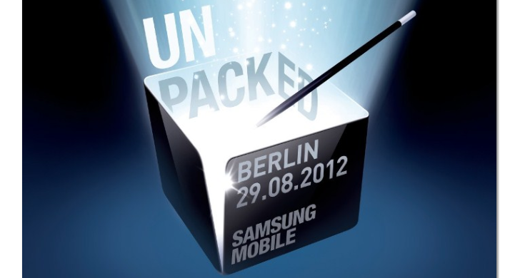 Samsung Unpacked Event on August 29 at IFA
