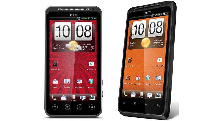 HTC EVO V 4G and HTC EVO Design 4G Enlarge picture