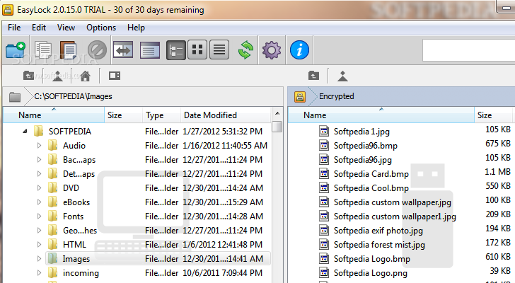Folder Lock - File Encryption software.
