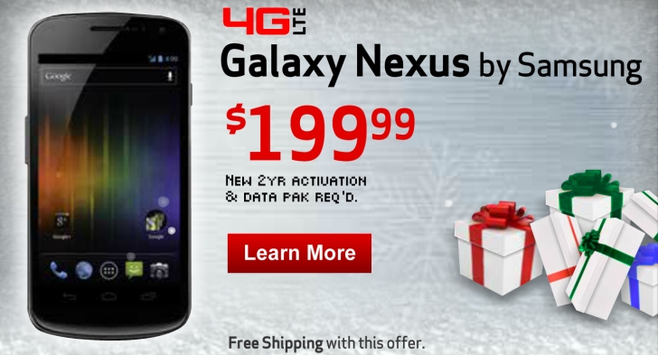 Verizon LTE Galaxy Nexus ad