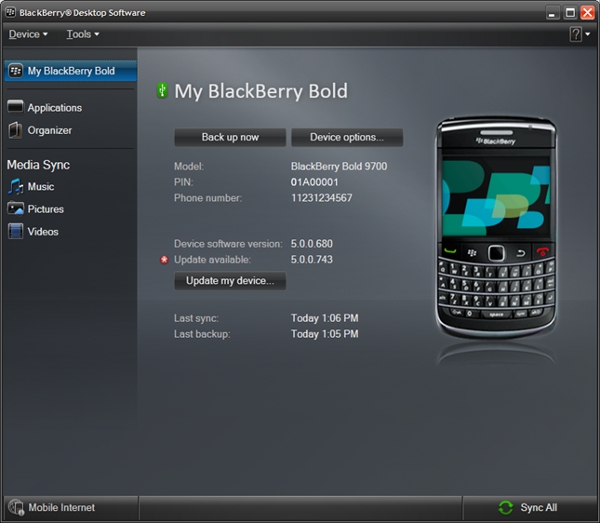 blackberry 4g triton