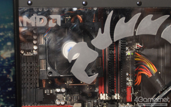 System with AMD eight-core Zambezi FX processor