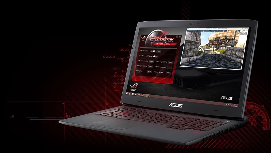  Brings Out ROG G751 Gaming Laptops with NVIDIA GTX 980M / 970M GPUs