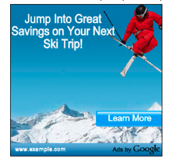 An image ad generated with Google's Display Ad Builder