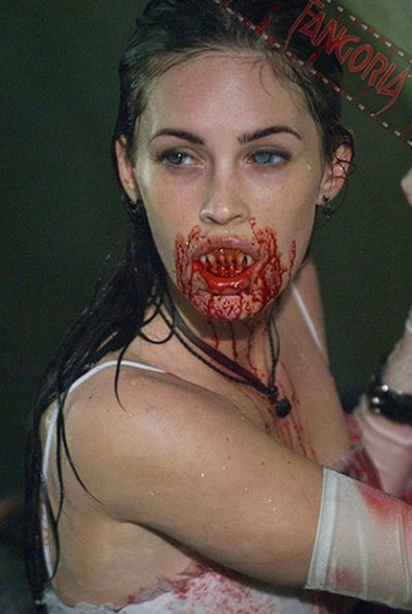 Image comment: Megan Fox is a cheerleader possessed by a demon who eats boys 