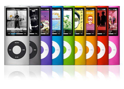 Different Color Ipods