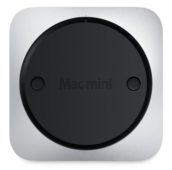 A removable panel on the bottom of Mac mini makes upgrading the memory quite easy, Apple says