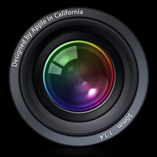 camera icons mac. Aperture application icon