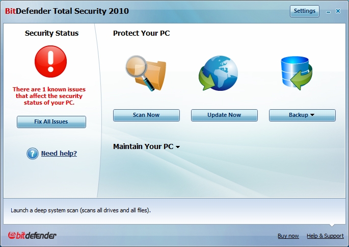 Bitdefender Total Security 2008 32Bit