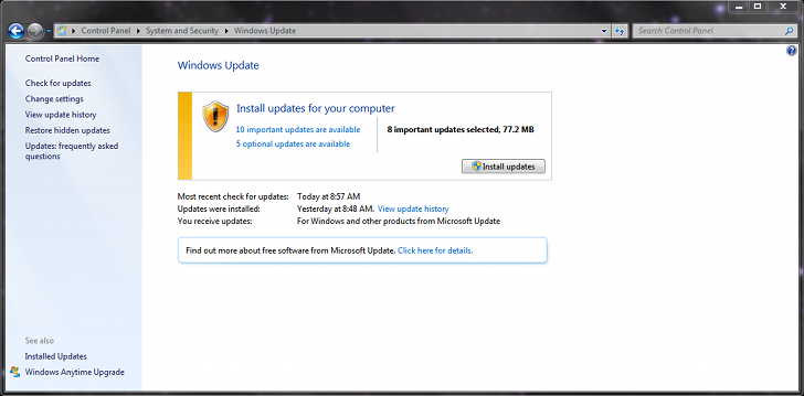 The faulty updates are reportedly affecting all Windows versions on 