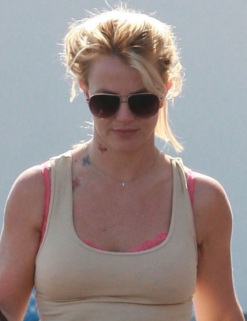 Britney Spears Tattoos britney spears tattoos 2011