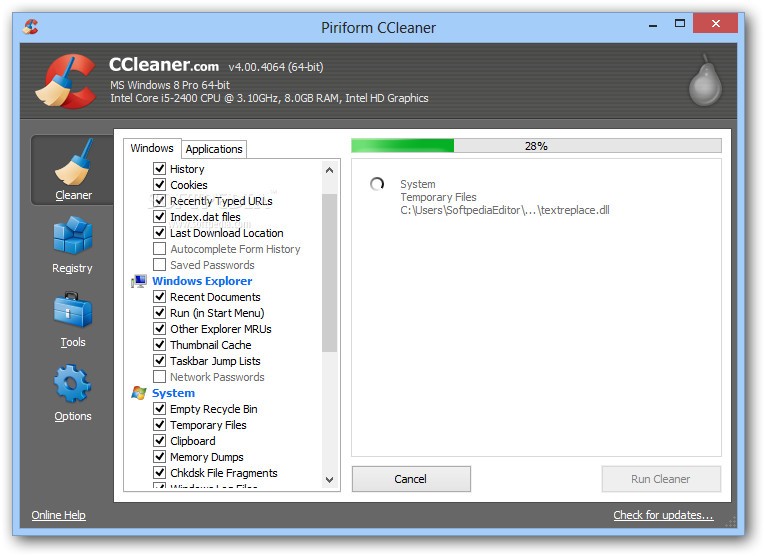 Free download ccleaner for windows xp - For mise a jour ccleaner gratuit en francais bit windows filehippo