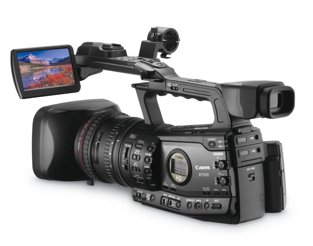 Canon XF300 and XF305 Receive Firmware 1.0.7.0 - Update Now