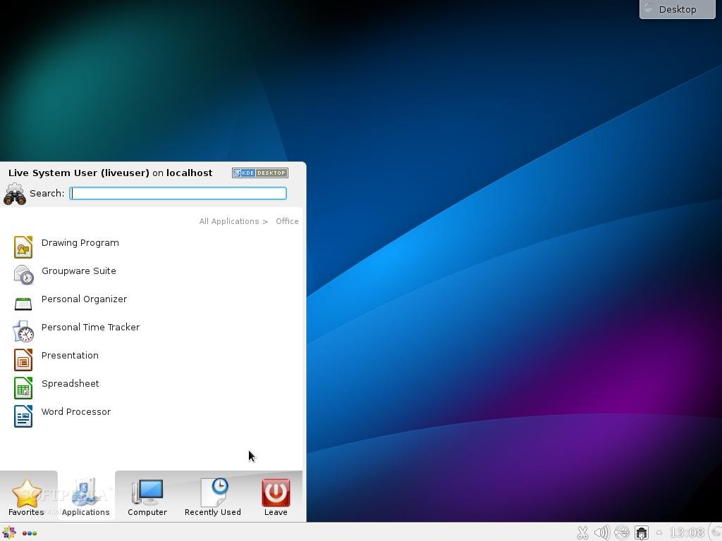 CentOS 7 KDE Live CD Screenshot Tour - Softpedia Linux