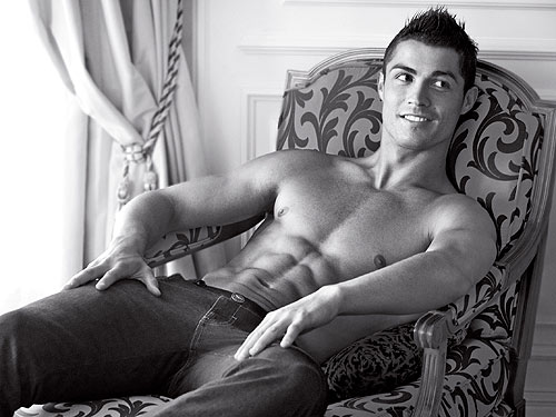 Cristiano Ronaldo in the latest campaign for Emporio Armani jeans