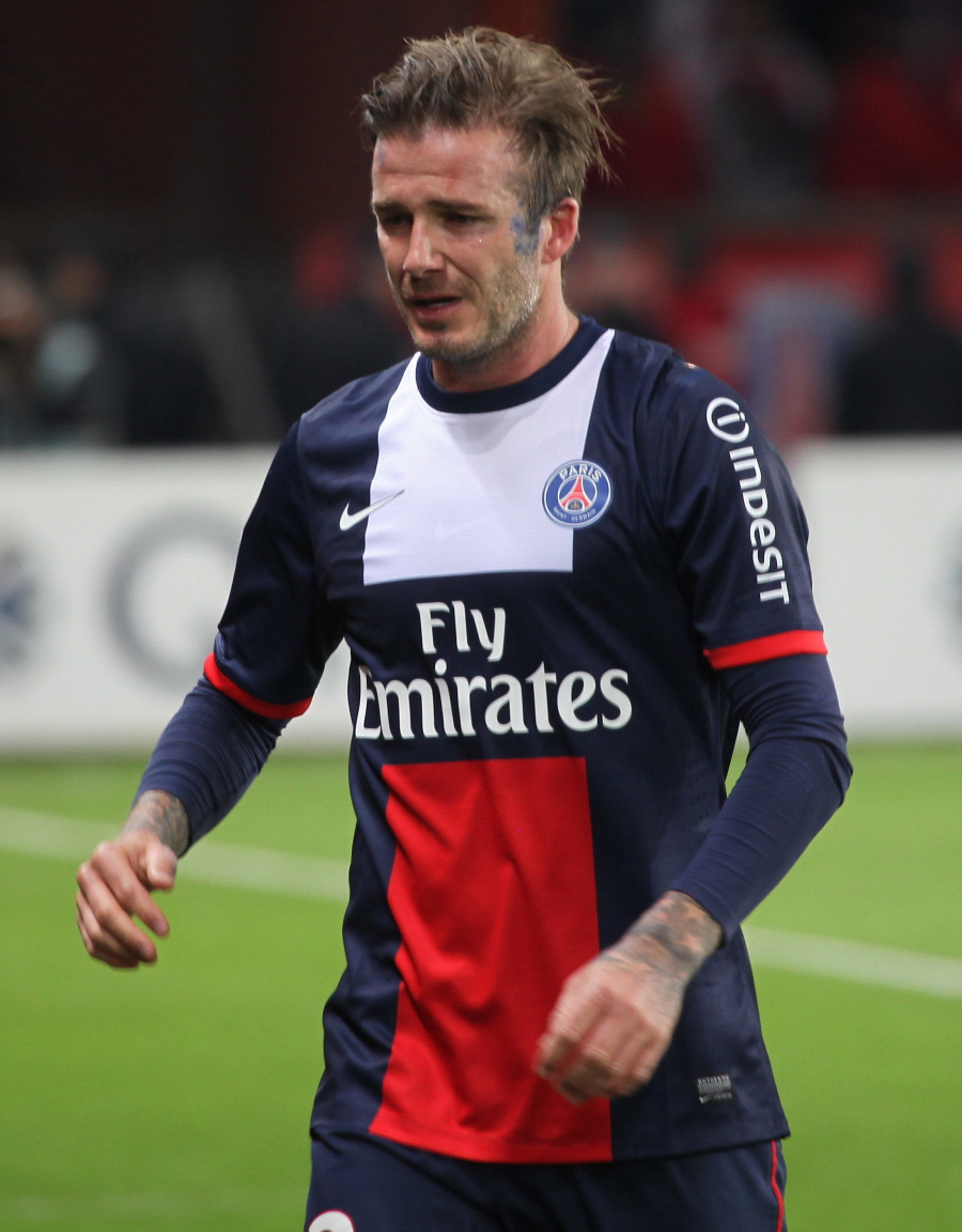 David Beckham Cries at His Last Game with PSG – Video