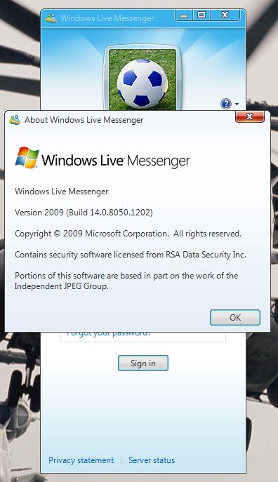 Patch Windows Live Messenger 2009