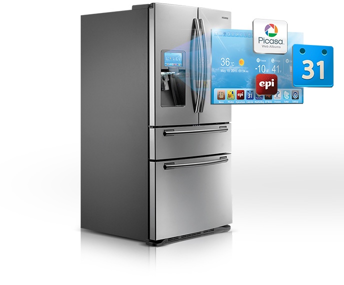 Internet-enabled fridge