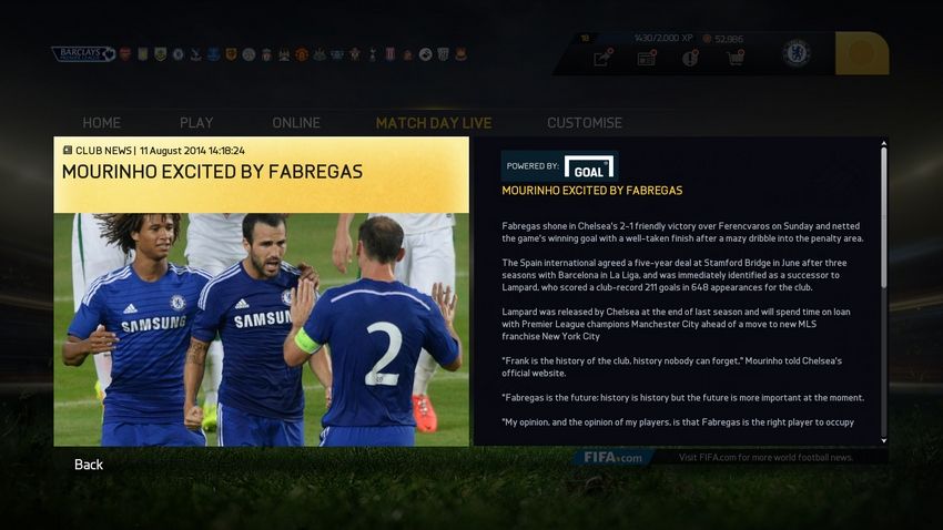 FIFA 15 Career Mode Has More Realistic Player Growth ...