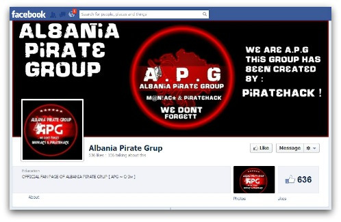 Facebook Shut Down Halaman Albania Pirate Grup