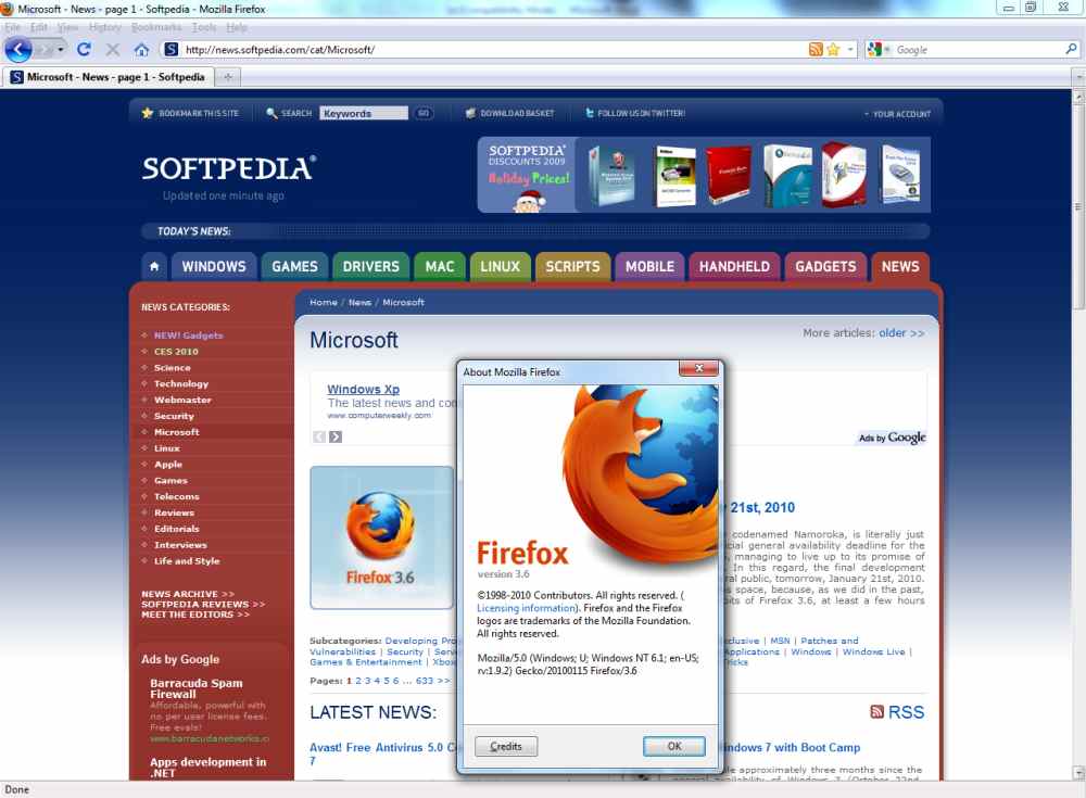 Mozilla Firefox Old Version 2016