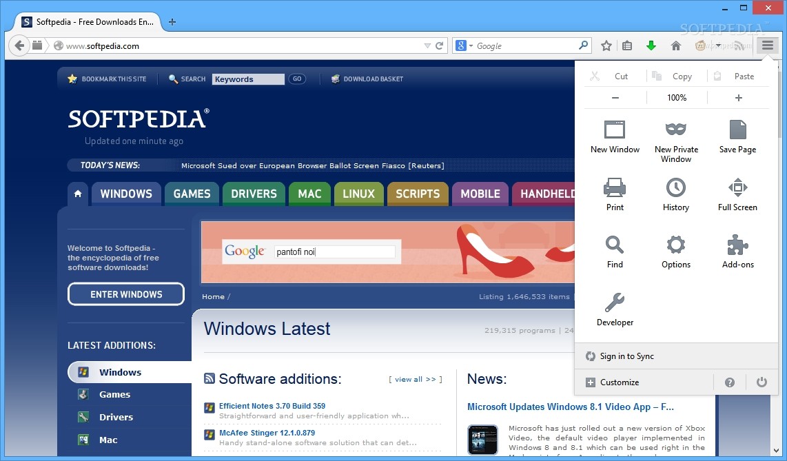 Download Mozilla Firefox 31 Beta 7 untuk Windows, Linux dan Mac OS X