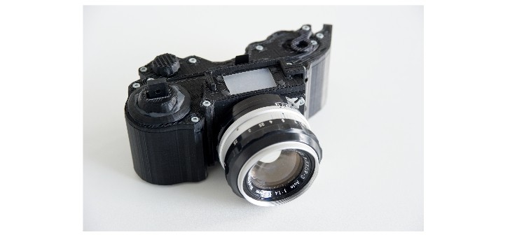 Full-Featured 3D Printed SLR Camera Is a $108 / €80 “Antique”