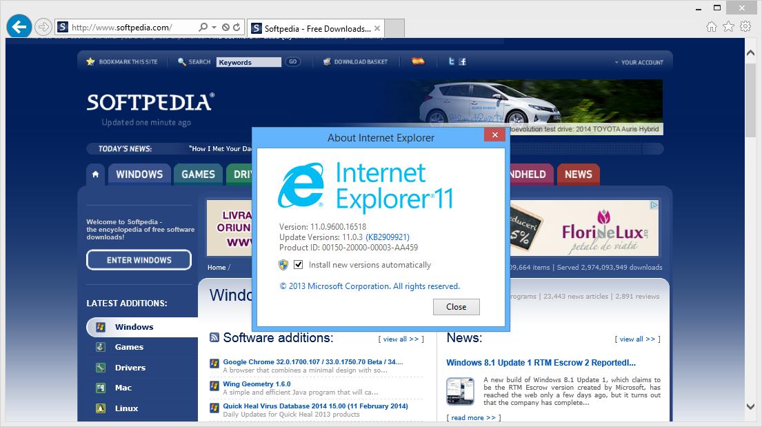 Internet Explorer Latest Version Windows 7