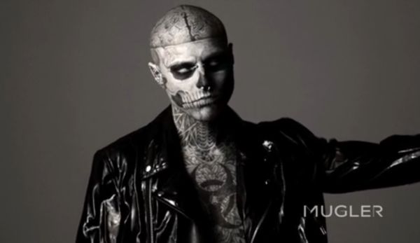  “Zombie Boy,” in the Mugler short film for the new Lady Gaga remix