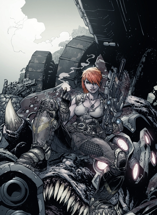 Alex from the Gears Of War comic(s) I believe.