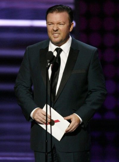 Image comment: Ricky Gervais was host of the 2011 Golden Globes