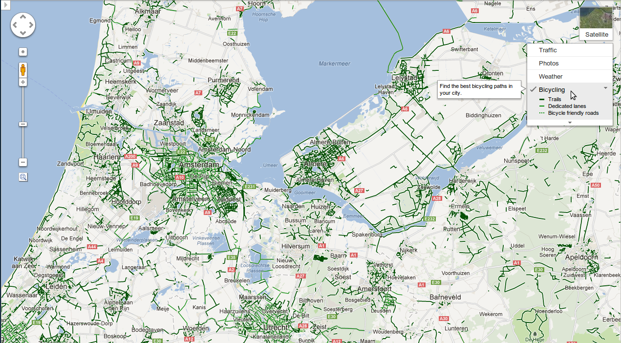 Google Maps Adds Biking Directions Across Europe And Australia throughout cycling directions intended for Household
