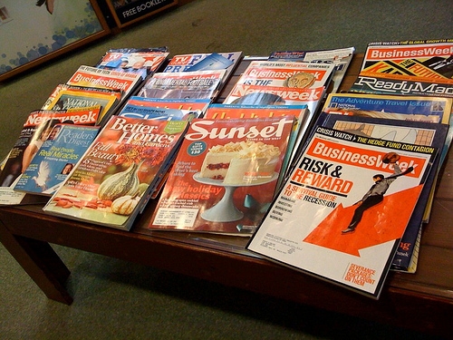 Health Tip: Don't Touch Magazines in Waiting R