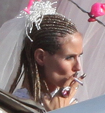 Heidi Klum and Seal Renew Vows in White Trash Themed Ceremony